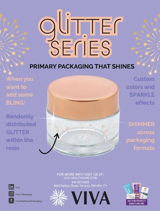 Viva's Glitter Series: Packaging That Shines!